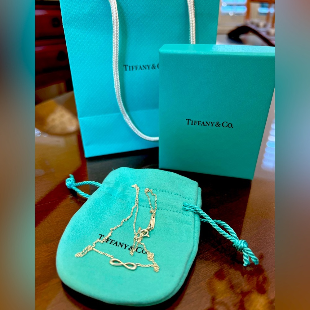 Tiffany & Co. - Infinity Silver Necklace